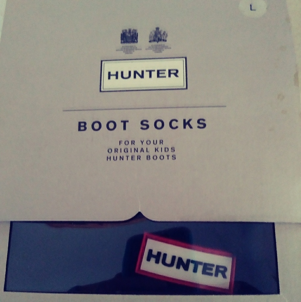 Hunter fleece socks kids L